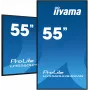 iiyama LH5560UHS-B2AG Wyświetlacz reklamowy Digital A-board 138,7 cm (54,6 cala) LED Wi-Fi 500 cd/m² 4K Ultra HD Czarny Wbudowany procesor Android 11 24/7