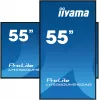 iiyama LH5560UHS-B2AG Wyświetlacz reklamowy Digital A-board 138,7 cm (54,6 cala) LED Wi-Fi 500 cd/m² 4K Ultra HD Czarny Wbudowany procesor Android 11 24/7