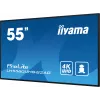 iiyama LH5560UHS-B2AG Wyświetlacz reklamowy Digital A-board 138,7 cm (54,6 cala) LED Wi-Fi 500 cd/m² 4K Ultra HD Czarny Wbudowany procesor Android 11 24/7