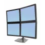 Monitor Desk Stand Ergotron DS Series DS100 Quad 61 cm Czarny