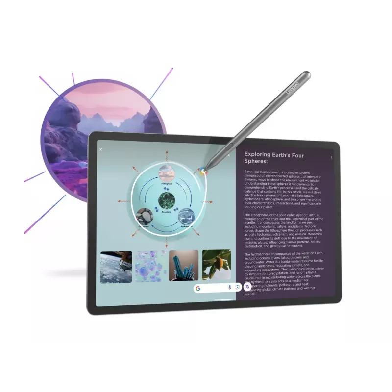 Lenovo Idea Tab Pro Mediatek 128 GB 32.3 cm (12.7 inch) 8 GB Wi-Fi 6E (802.11ax) Android 14 Szary
