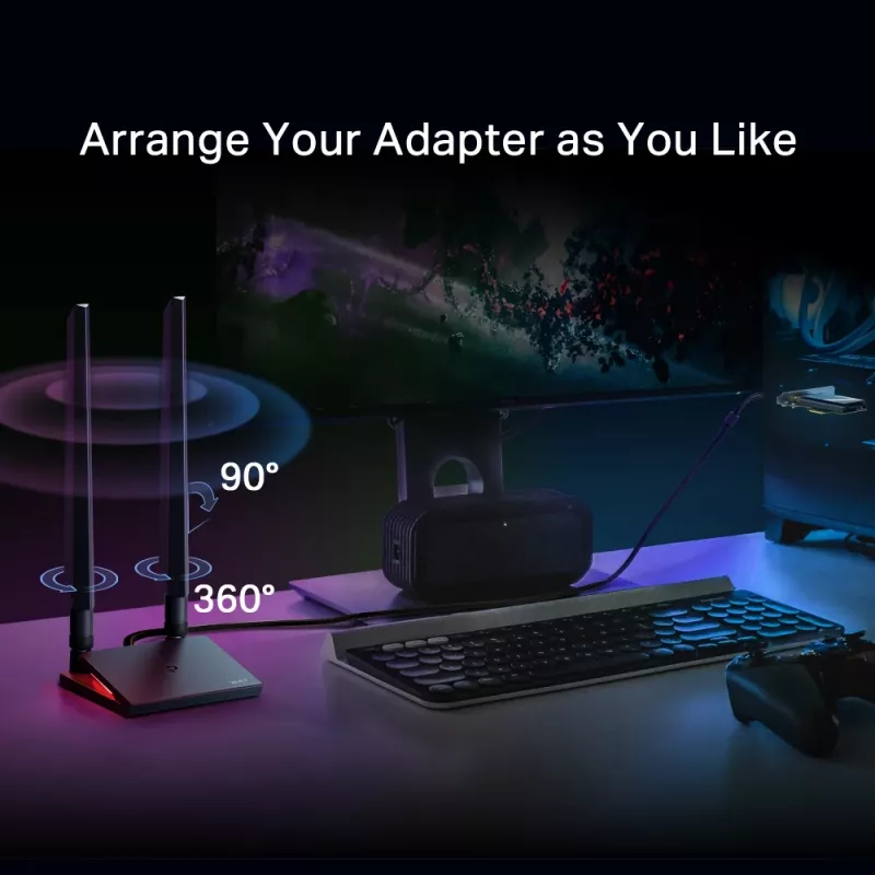 Adapter TP-Link Archer BE9300 Wi-Fi 7 Bluetooth 5.4 PCIe