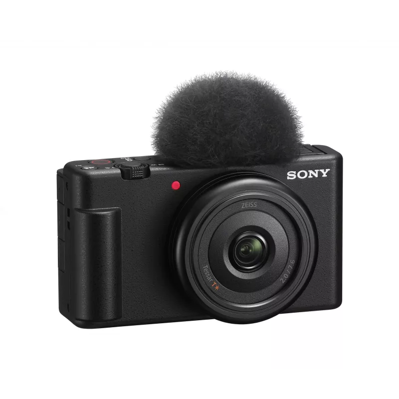 Sony ZV-1F 1-calowy aparat kompaktowy 20,1 MP Exmor RS CMOS 5472 x 3648 pikseli Czarny