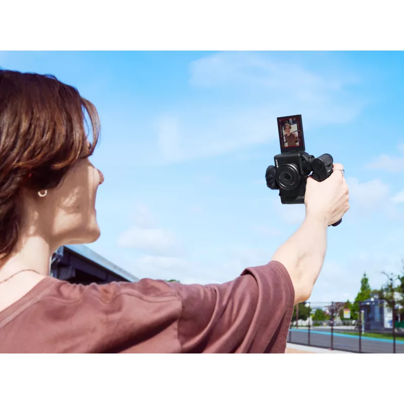 Sony ZV-1F 1-calowy aparat kompaktowy 20,1 MP Exmor RS CMOS 5472 x 3648 pikseli Czarny