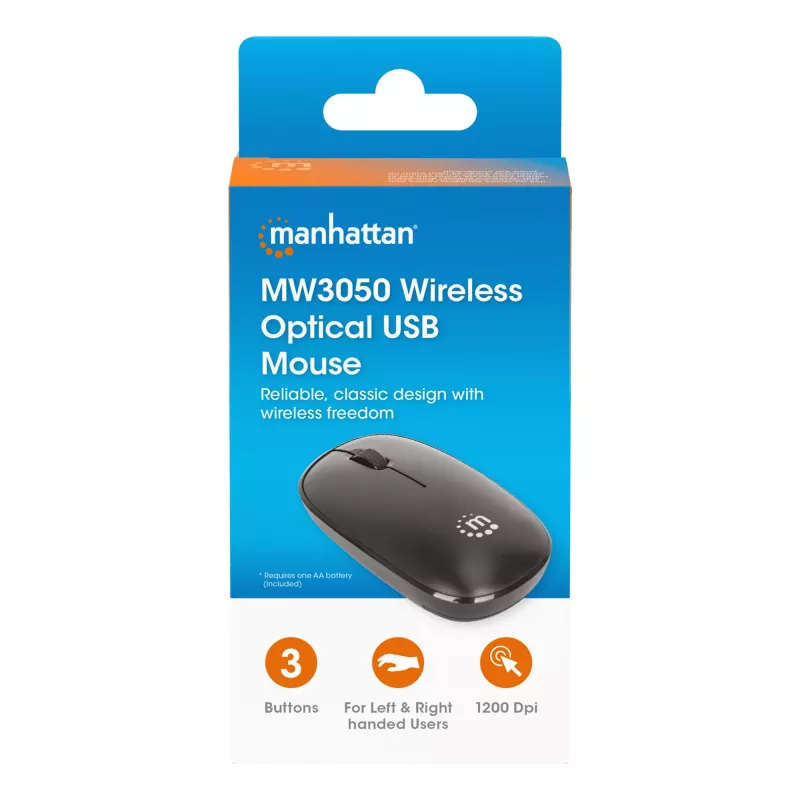 Bezprzewodowa mysz optyczna Manhattan MW3050 USB