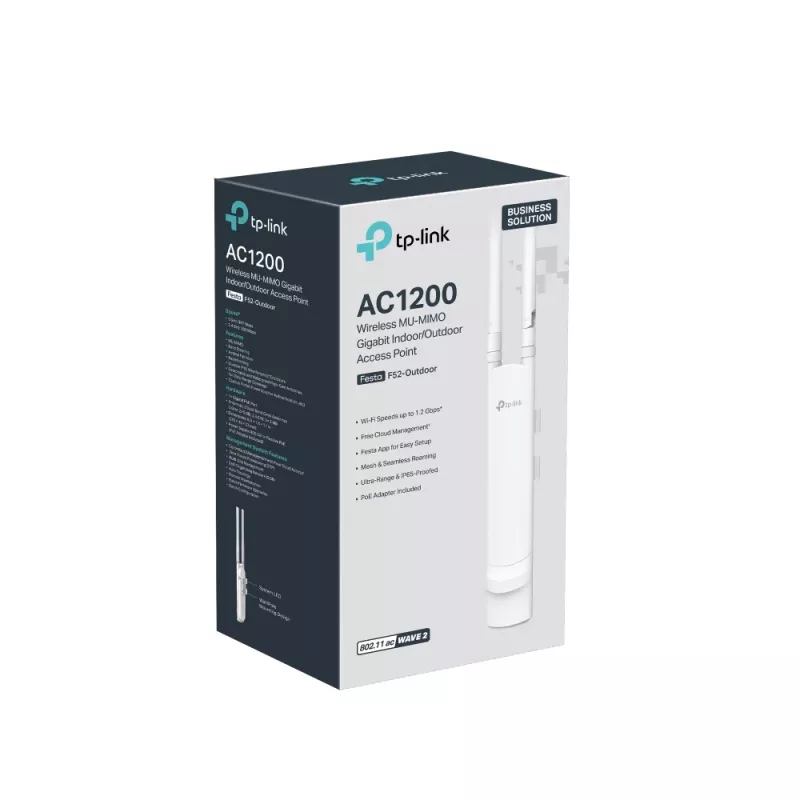 TP-Link Festa F52-Outdoor 1200 Mbit/s Biały Power over Ethernet (PoE)