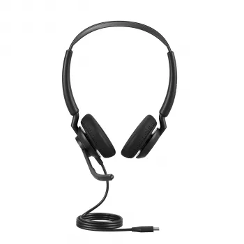 Jabra Engage 50 II - USB-C UC Stereo, przewodowy, biuro/centrum telefoniczne, 65 g, słuchawki, czarny