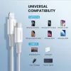 Ugreen 10493 kabel lightning 1 m Biały