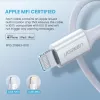Ugreen 10493 kabel lightning 1 m Biały