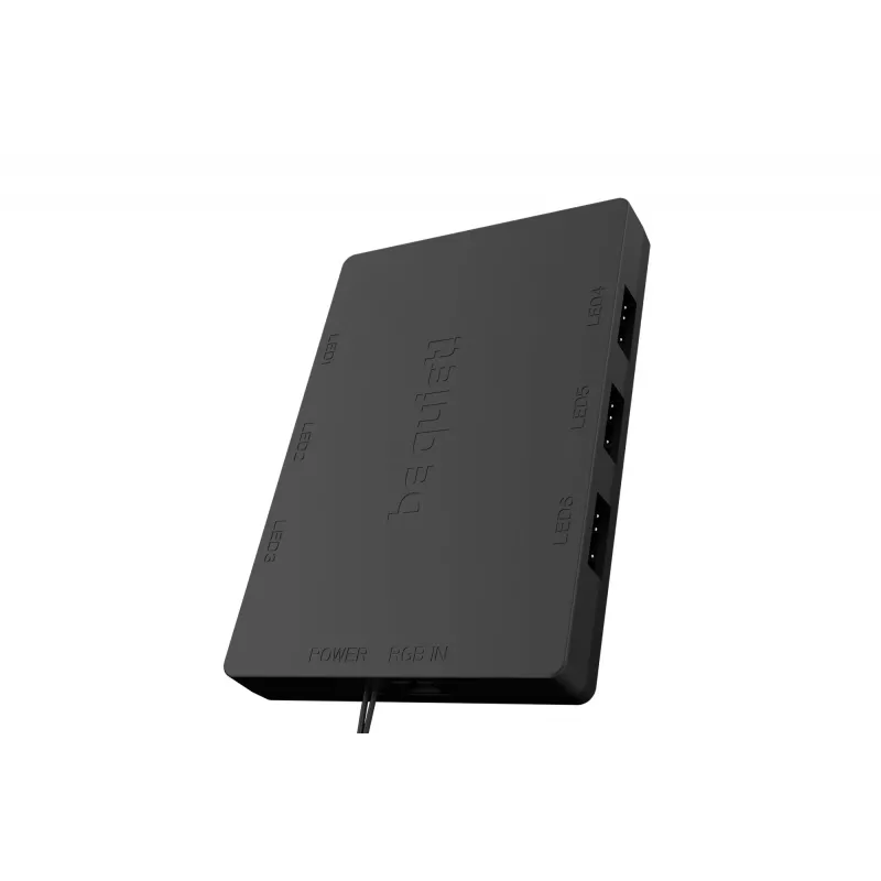 be quiet Light Wings 120 mm ARGB PWM wentylator czarny 3 szt.