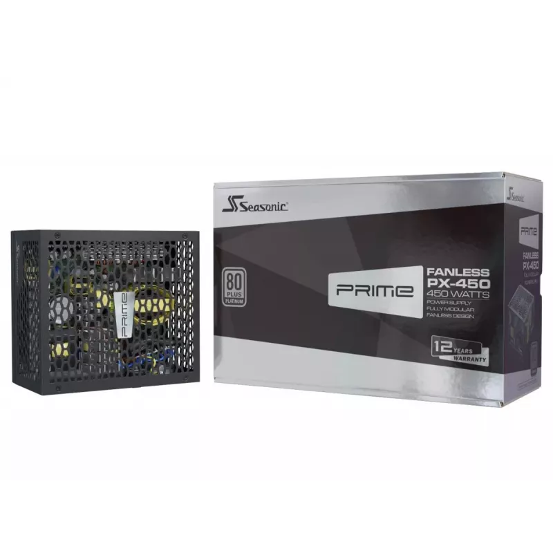 Zasilacz SEASONIC Prime Fanless Px 450 W 20+4 Pin ATX
