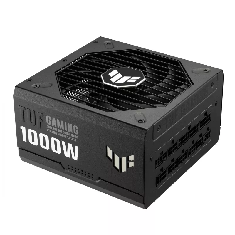 Zasilacz ASUS TUF Gaming 1000W Gold ATX 3.1 1000 W 80 PLUS Gold w pełni modułowy czarny, wentylator 135 mm