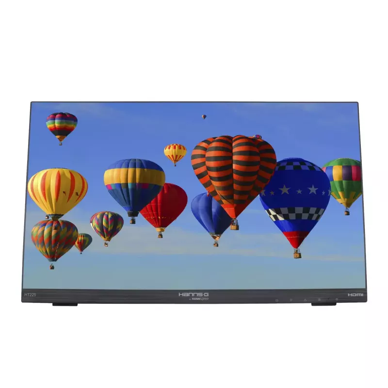 Monitor komputerowy Hannspree HT225HPB 54,6 cm (21,5 cala) 1920 x 1080 pikseli Full HD LED Dotykowy Na biurko Czarny