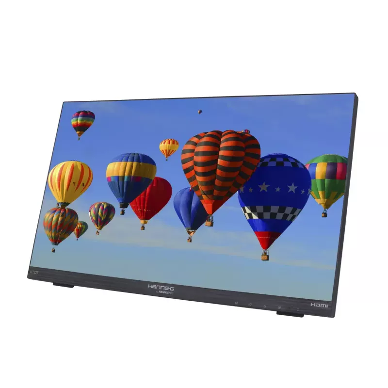 Monitor komputerowy Hannspree HT225HPB 54,6 cm (21,5 cala) 1920 x 1080 pikseli Full HD LED Dotykowy Na biurko Czarny