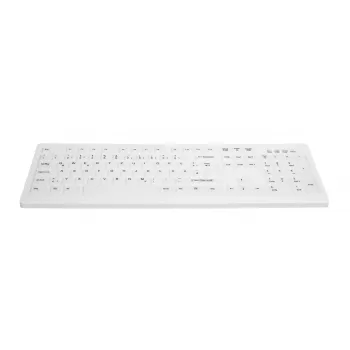 Klawiatura Contour Design Active Key AK-C8100F-FUS-W/GE medyczna RF Bezprzewodowa QWERTZ Niemiecka Biała