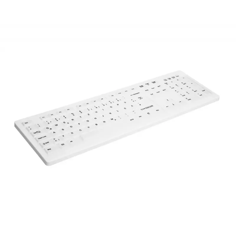 Klawiatura Contour Design Active Key AK-C8100F-FUS-W/GE medyczna RF Bezprzewodowa QWERTZ Niemiecka Biała