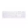 Klawiatura Contour Design Active Key AK-C8100F-FUS-W/GE medyczna RF Bezprzewodowa QWERTZ Niemiecka Biała