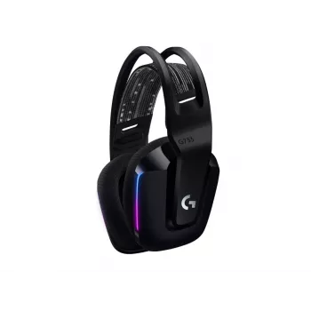 LOGITECH G733 Lightspeed Bezprzewodowe Słuchawki Gamingowe RGB Czarny