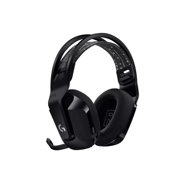 LOGITECH G733 Lightspeed Bezprzewodowe Słuchawki Gamingowe RGB Czarny
