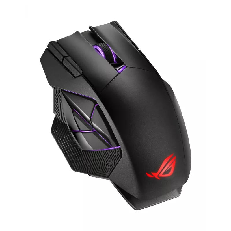 Mysz ASUS ROG Spatha X Gaming Praworęczna RF Bezprzewodowa + USB Type-C Optyczna 19000 DPI