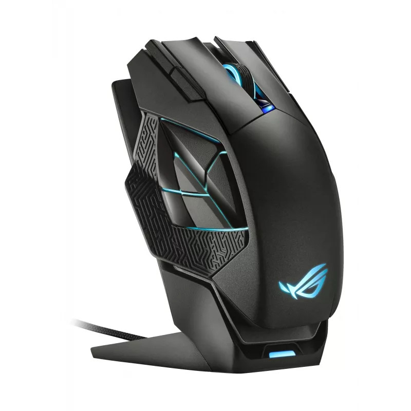 Mysz ASUS ROG Spatha X Gaming Praworęczna RF Bezprzewodowa + USB Type-C Optyczna 19000 DPI
