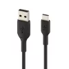 Kabel USB Belkin CAB001BT1MBK 1m USB A USB C Czarny