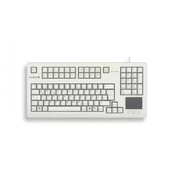 Klawiatura CHERRY TouchBoard G80-1190 Uniwersalna USB QWERTZ Niemiecka Szara