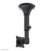 Uchwyt sufitowy Neomounts FPMA-C025BLACK do monitora/TV 10-30 cali - wys. 37-47 cm - z możliwością pochylania