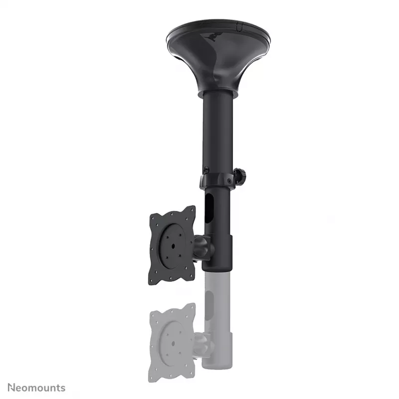 Uchwyt sufitowy Neomounts FPMA-C025BLACK do monitora/TV 10-30 cali - wys. 37-47 cm - z możliwością pochylania