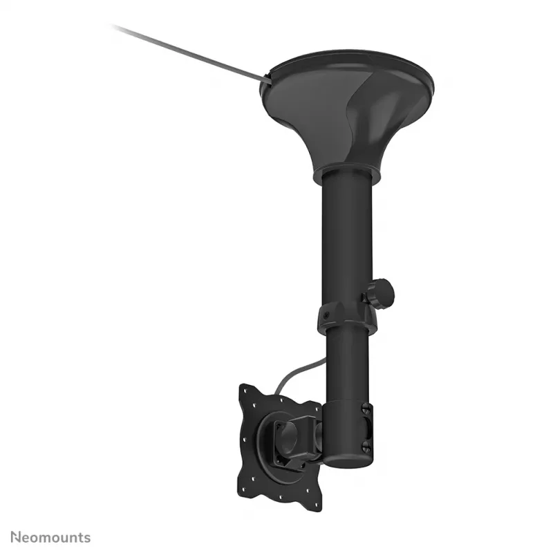 Uchwyt sufitowy Neomounts FPMA-C025BLACK do monitora/TV 10-30 cali - wys. 37-47 cm - z możliwością pochylania