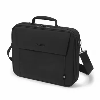 DICOTA Eco Multi Base - Torba na notebooka 13-14,1 cala - Czarna / 300d Poliester z recyklingu PET