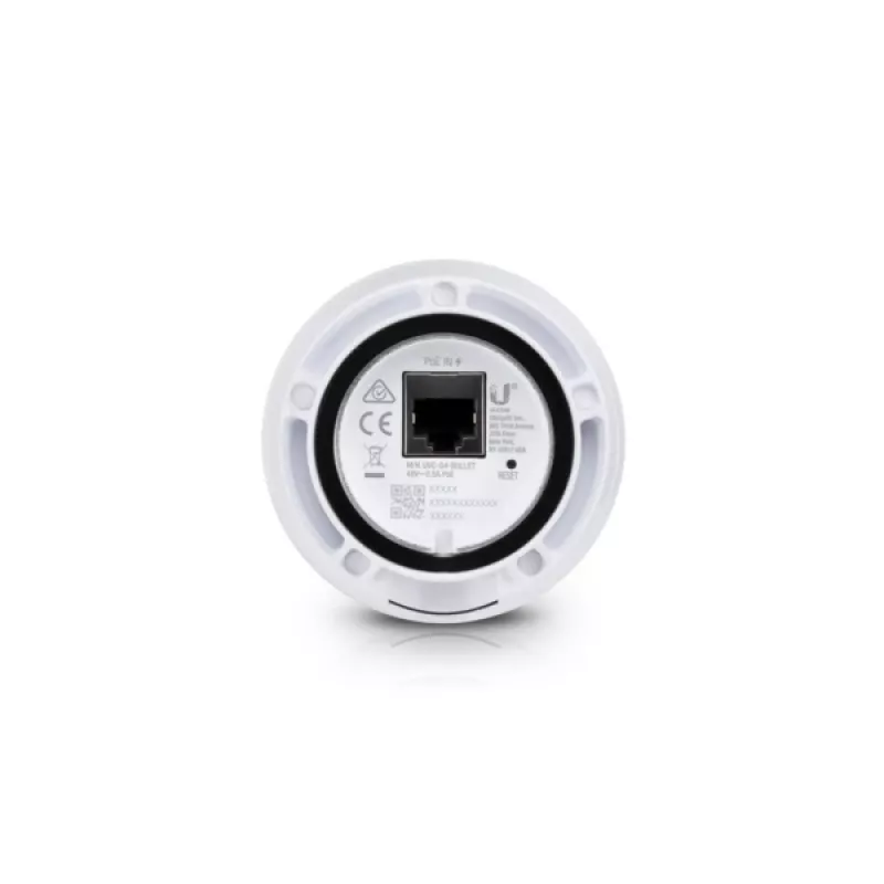 Kamera IP UBIQUITI UniFi Protect G4-Bullet — 4 MP (2688×1512), PoE, Gigabit Ethernet, podczerwień, odporna na warunki atmosferyczne