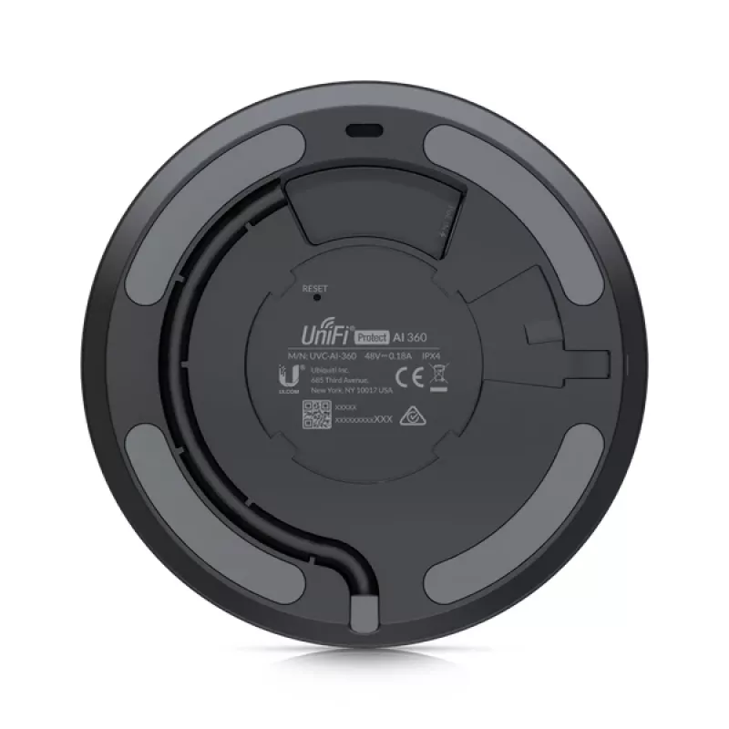 UBIQUITI NETWORKS Ai 360 Kopułkowa Kamera IP do Wewnątrz i Na Zewnątrz 1920 x 1920 Pikseli, Montaż na Suficie