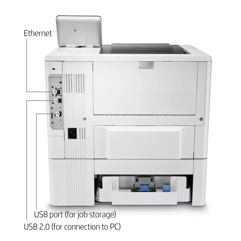 HP LaserJet Enterprise M507x, Laser, 1200 x 1200 DPI, A4, 43 ppm, drukowanie dwustronne, gotowość sieciowa