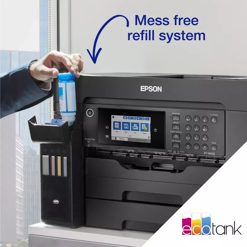 Epson EcoTank ET-16655 Atramentowy A3 4800 x 1200 DPI 32 ppm Wi-Fi