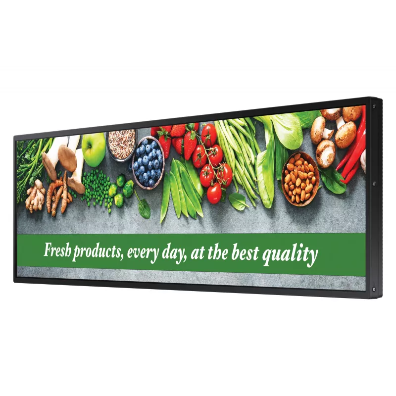Samsung SH37C Konstrukcja panoramiczna 94 cm (37 cali) LCD Wi-Fi 700 cd/m² Czarny Tizen 7.0 24/7