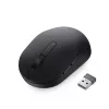DELL Pro Plus Compact mysz - MS5120W - Czarny, Symetryczna, Optyczna, RF Wireless + Bluetooth, 1600 DPI, Czarny