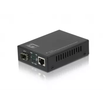 Konwerter mediów Gigabit LevelOne RJ45 na SFP, PoE PD