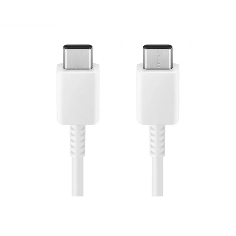 Kabel Samsung USB-C na USB-C 3A 1,8 m — złącza USB C na USB C, biały