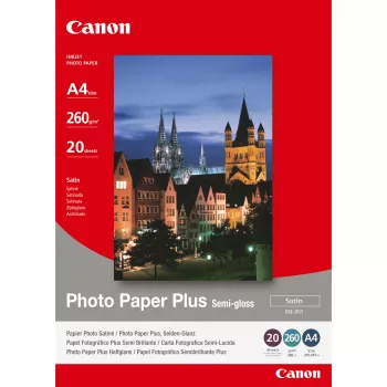 Canon SG-201 Papier fotograficzny półbłyszczący Photo Paper Plus A4 - 20 arkuszy