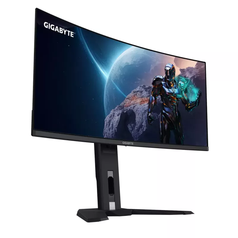 Monitor GIGABYTE MO34WQC 34 cal OLED WQHD Zakrzywiony 3440 x 1440