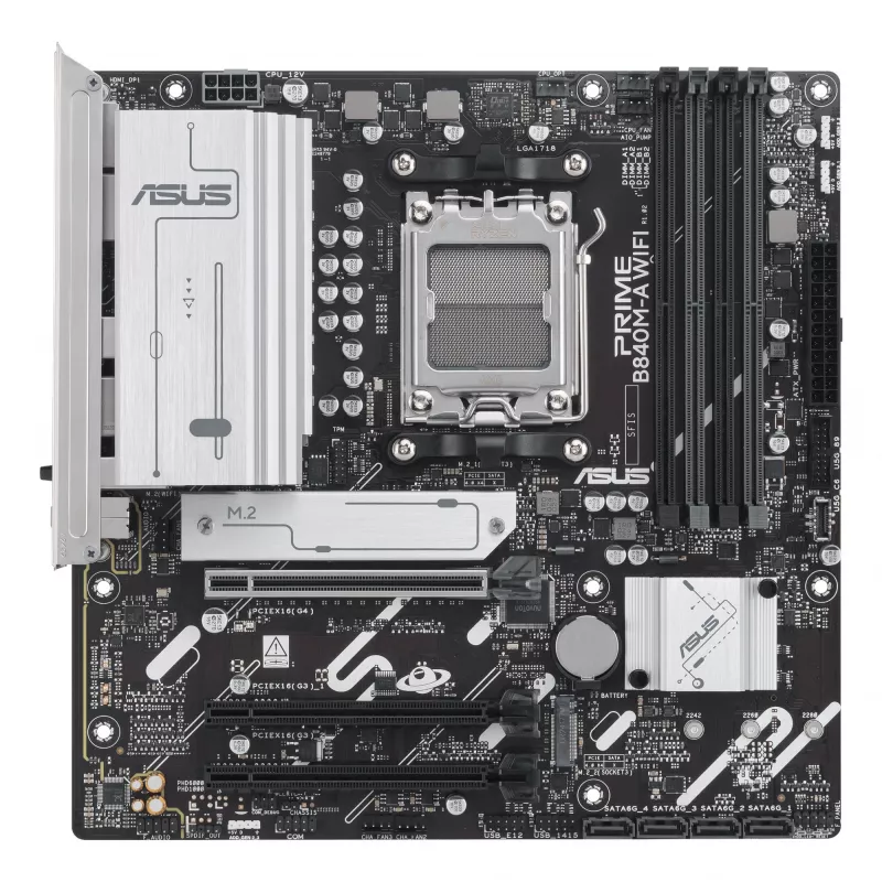 Płyta główna ASUS PRIME B840M-A WIFI AMD B840 Socket AM5 micro ATX