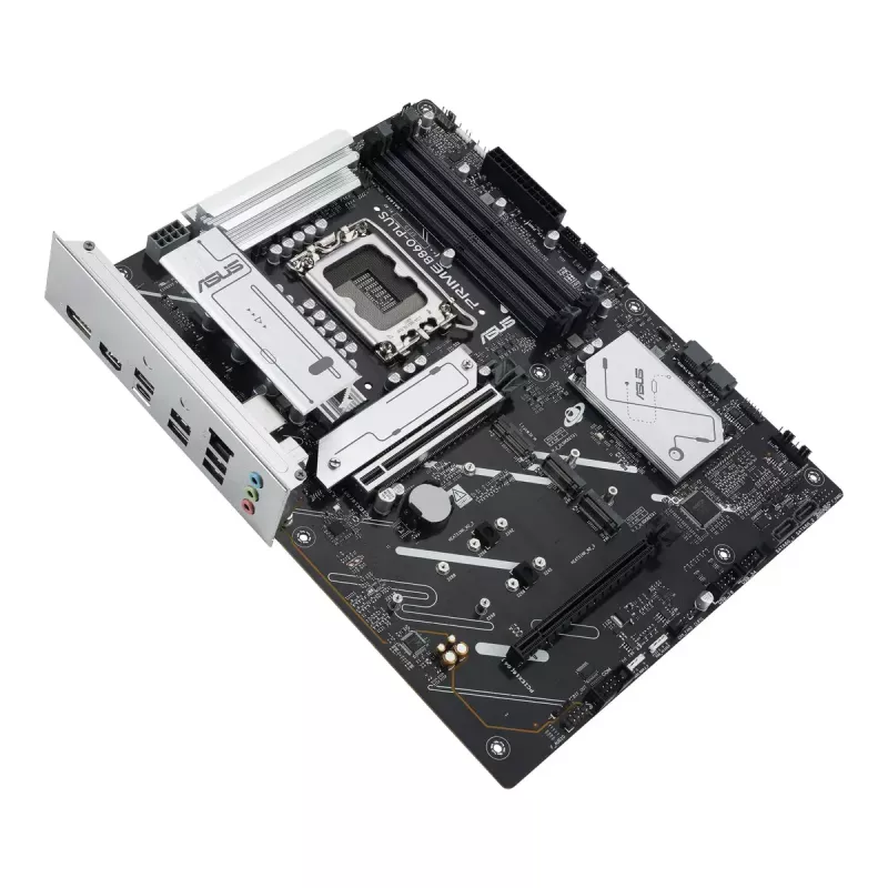 Płyta główna ASUS PRIME B860-PLUS-CSM ATX Intel B860 LGA 1851 DDR5, 4× DIMM, 256 GB, 2.5 Gb LAN, 3× M.2, USB-C