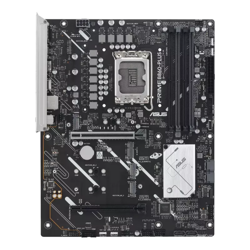 Płyta główna ASUS PRIME B860-PLUS-CSM ATX Intel B860 LGA 1851 DDR5, 4× DIMM, 256 GB, 2.5 Gb LAN, 3× M.2, USB-C