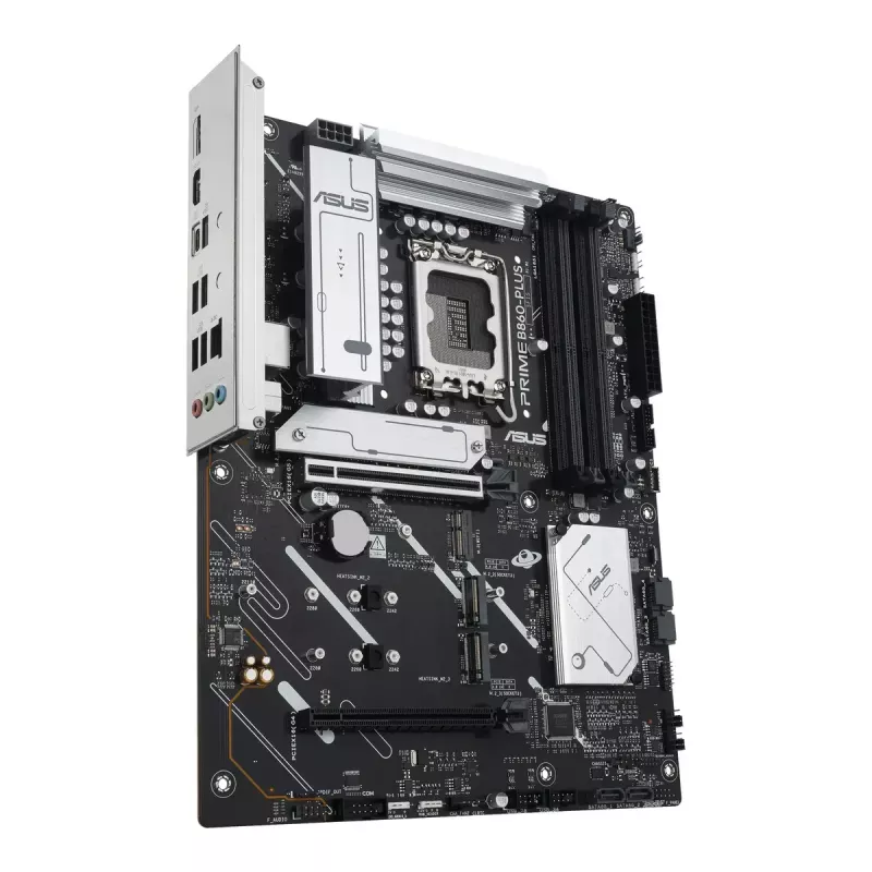 Płyta główna ASUS PRIME B860-PLUS-CSM ATX Intel B860 LGA 1851 DDR5, 4× DIMM, 256 GB, 2.5 Gb LAN, 3× M.2, USB-C