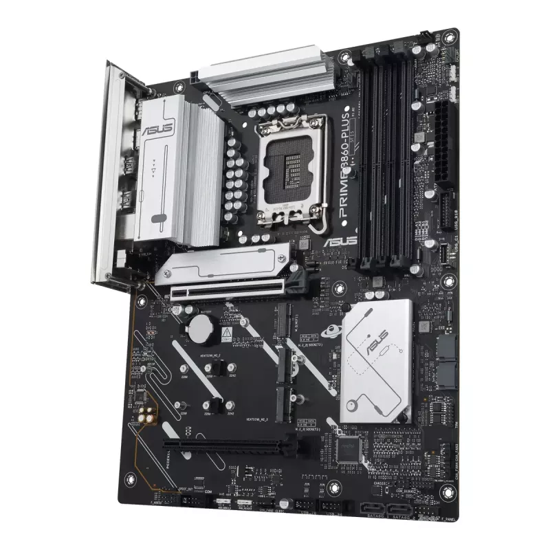 Płyta główna ASUS PRIME B860-PLUS-CSM ATX Intel B860 LGA 1851 DDR5, 4× DIMM, 256 GB, 2.5 Gb LAN, 3× M.2, USB-C