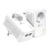 Adapter sieciowy PowerLine TP-Link TL-PA7027P KIT 1000 Mbit/s Ethernet LAN Biały 2 szt.
