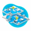 Powerline FRITZ 1260E WLAN zestaw 1200 Mbit/s Ethernet LAN Wi-Fi biały