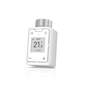 FRITZ!DECT 302 AVM Biały Inteligentny Termostat Przyciski Sterujące