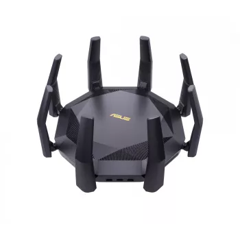 ASUS RT-AX89X AX6000 AiMesh router bezprzewodowy Ethernet Dual-band (2,4 GHz / 5 GHz) Czarny